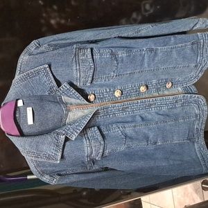 Coldwater creek vintage blue denim jacket  W24